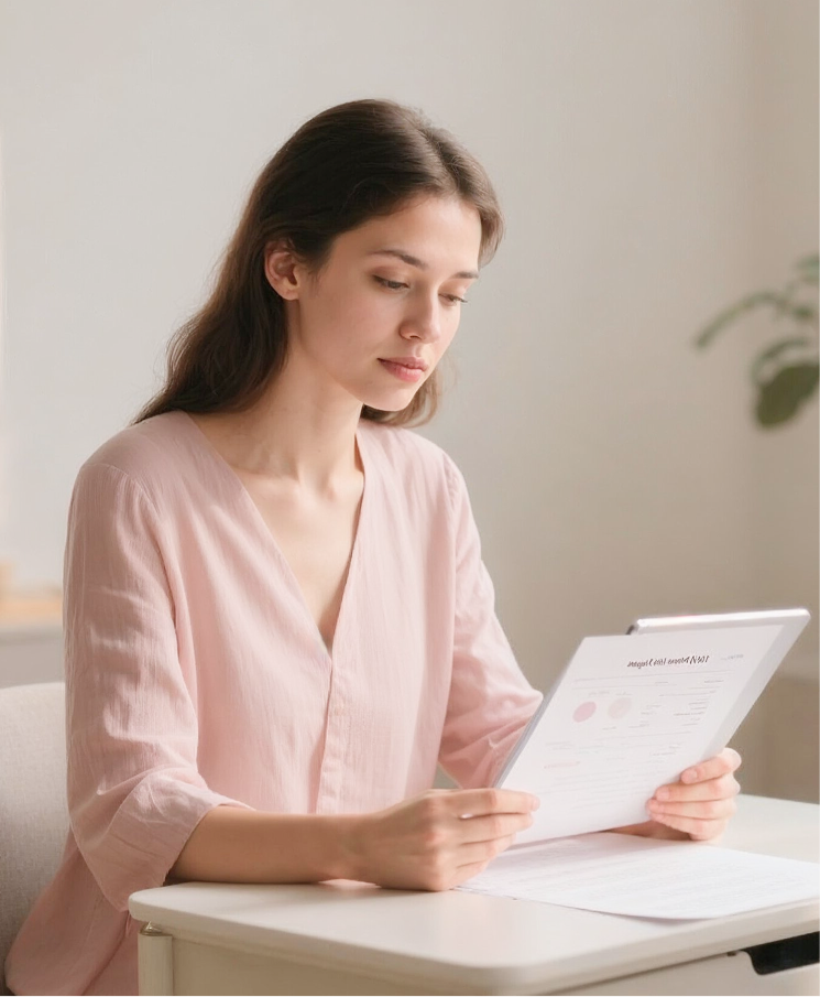 Al Moosa IVF guide to female hormone profile testing for fertility 